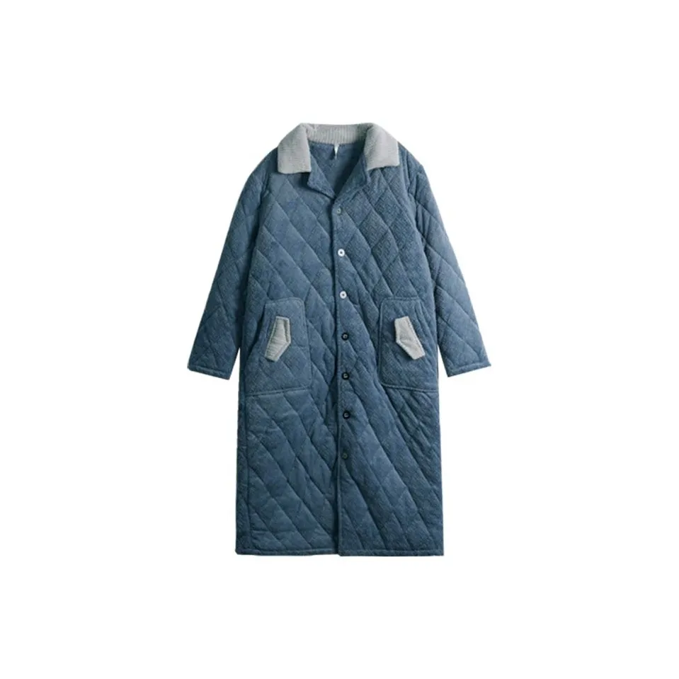 Dorame Синий Мужской Халат для ванной