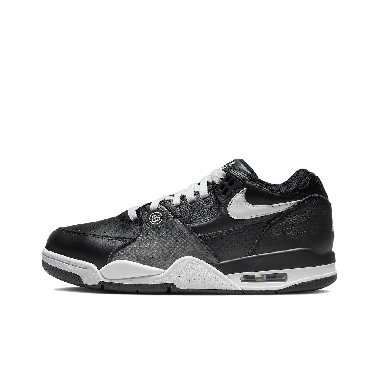 Stussy X Nike Air Flight 89 Black White