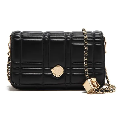 MICOCAH PU Small Square Bag, Handbag, Shoulder Bag, Crossbody Bag Regular Women's Nighttime Black