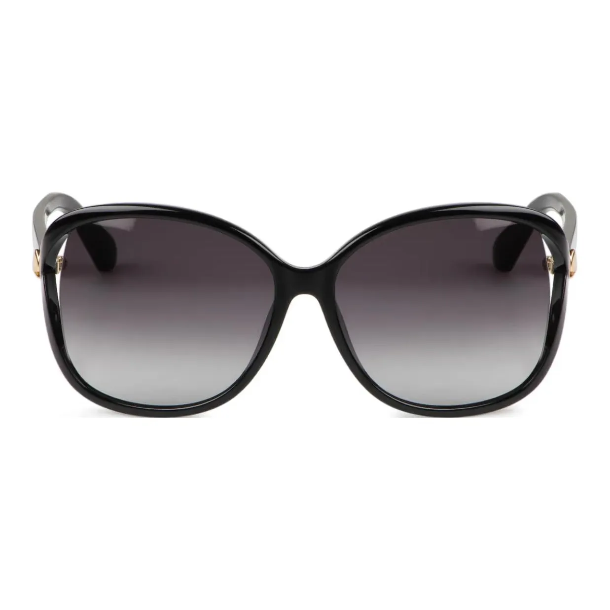 Kate Spade Polycarbonate Round Sunglasses Women's Black