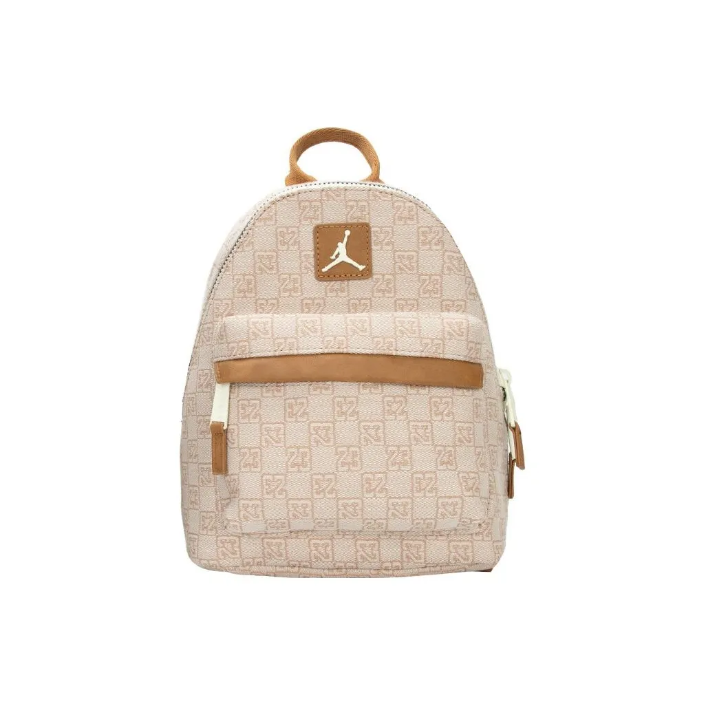 Jordan Polyester Backpack Standard Unisex Beige