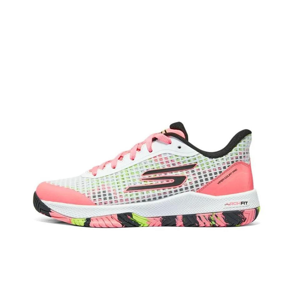 Skechers Viper Court Pro   Pickleball 'White Pink Black' Women's