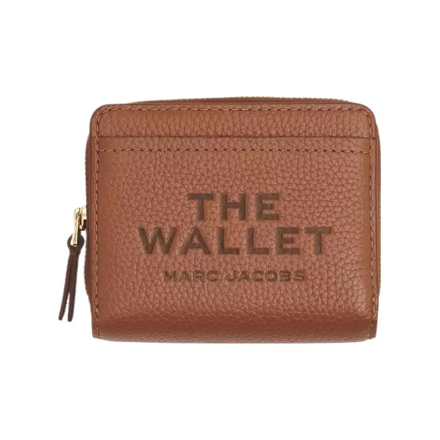 MARC JACOBS Logo Printed Zipped Mini Compact Wallet