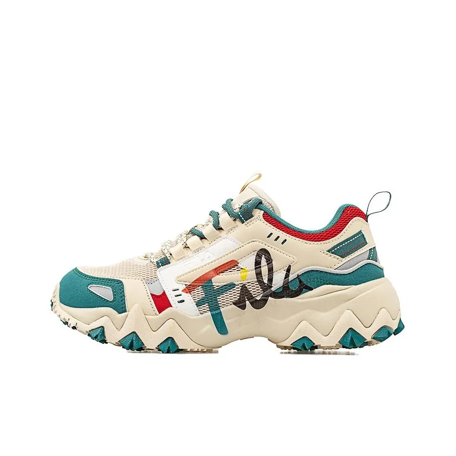 FILA Oakmont Low Топ Casual Женский Темный Jungle Зеленый