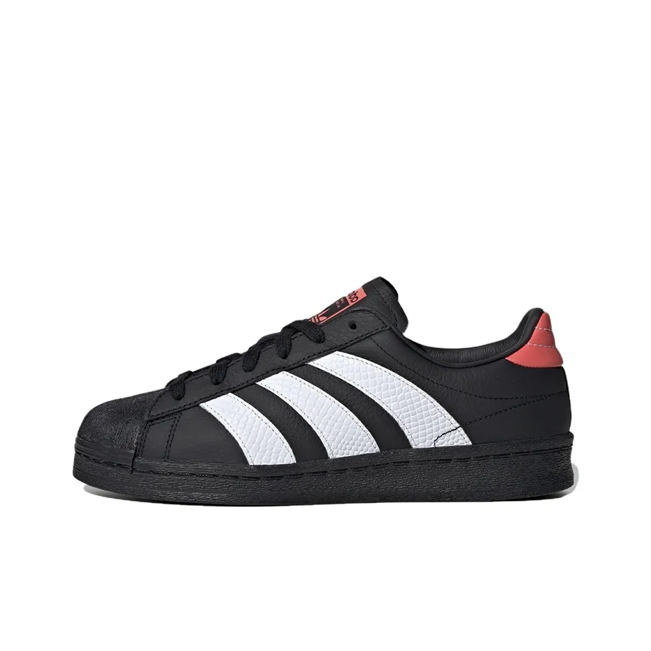 Adidas Superstar 82 'Black White Scarlet' Women's