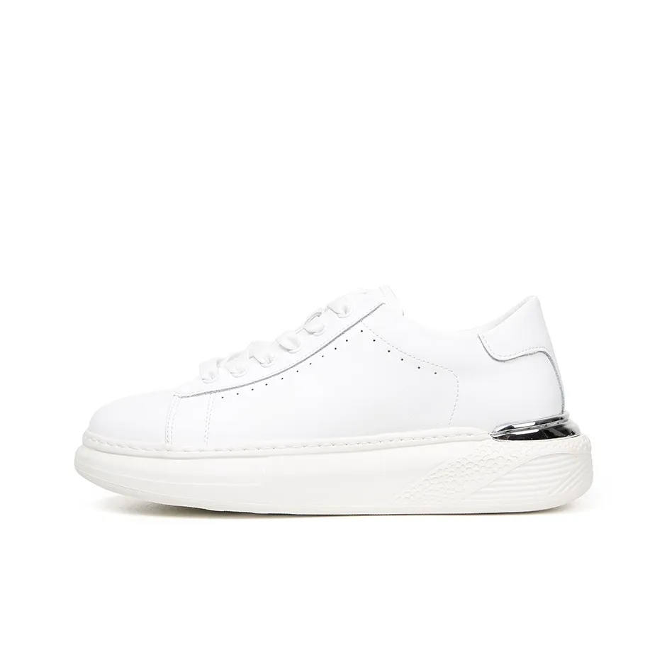 Wit Скейтборд Кроссовки Мужские Белые