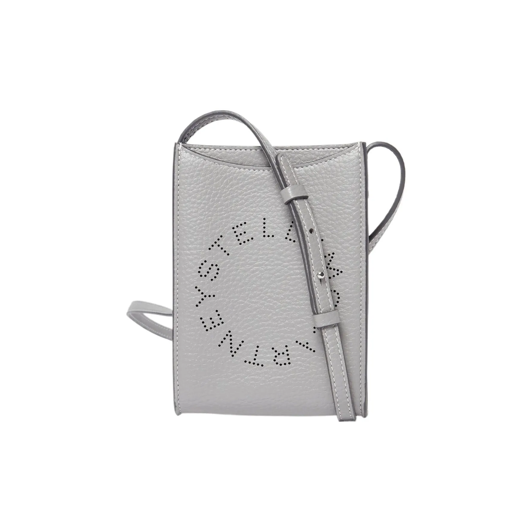 Stella McCartney Polyurethane Cell Phone Pouch, Shoulder Bag, Crossbody Bag Women's Smoky Color