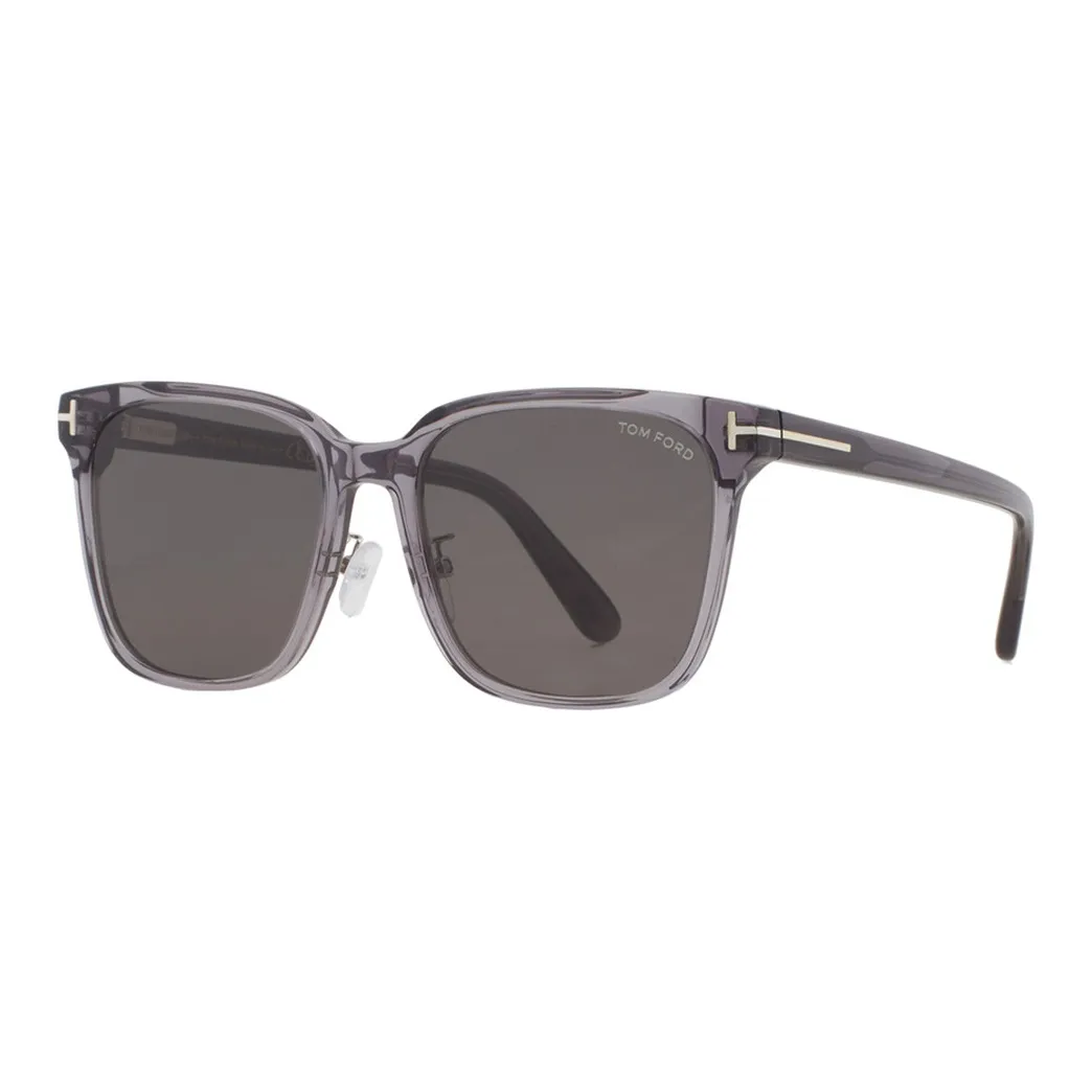 TOM FORD Acetate Square Sunglasses Women's Gray