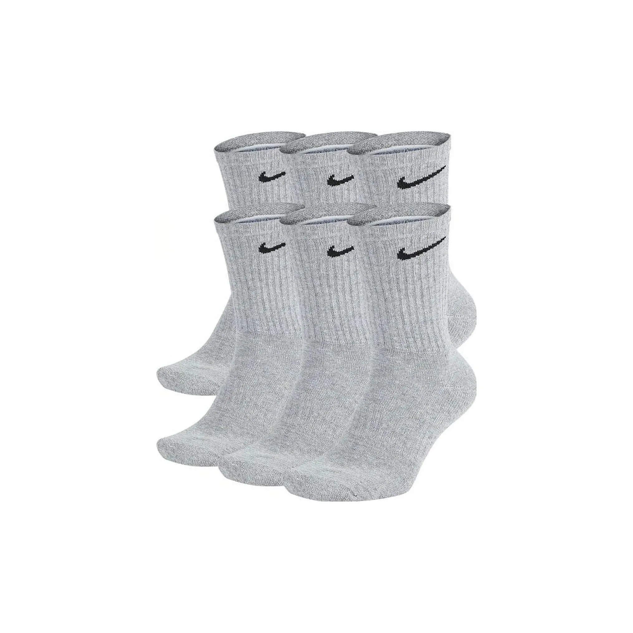 Носки Nike Crew Мужские 6 пар серые