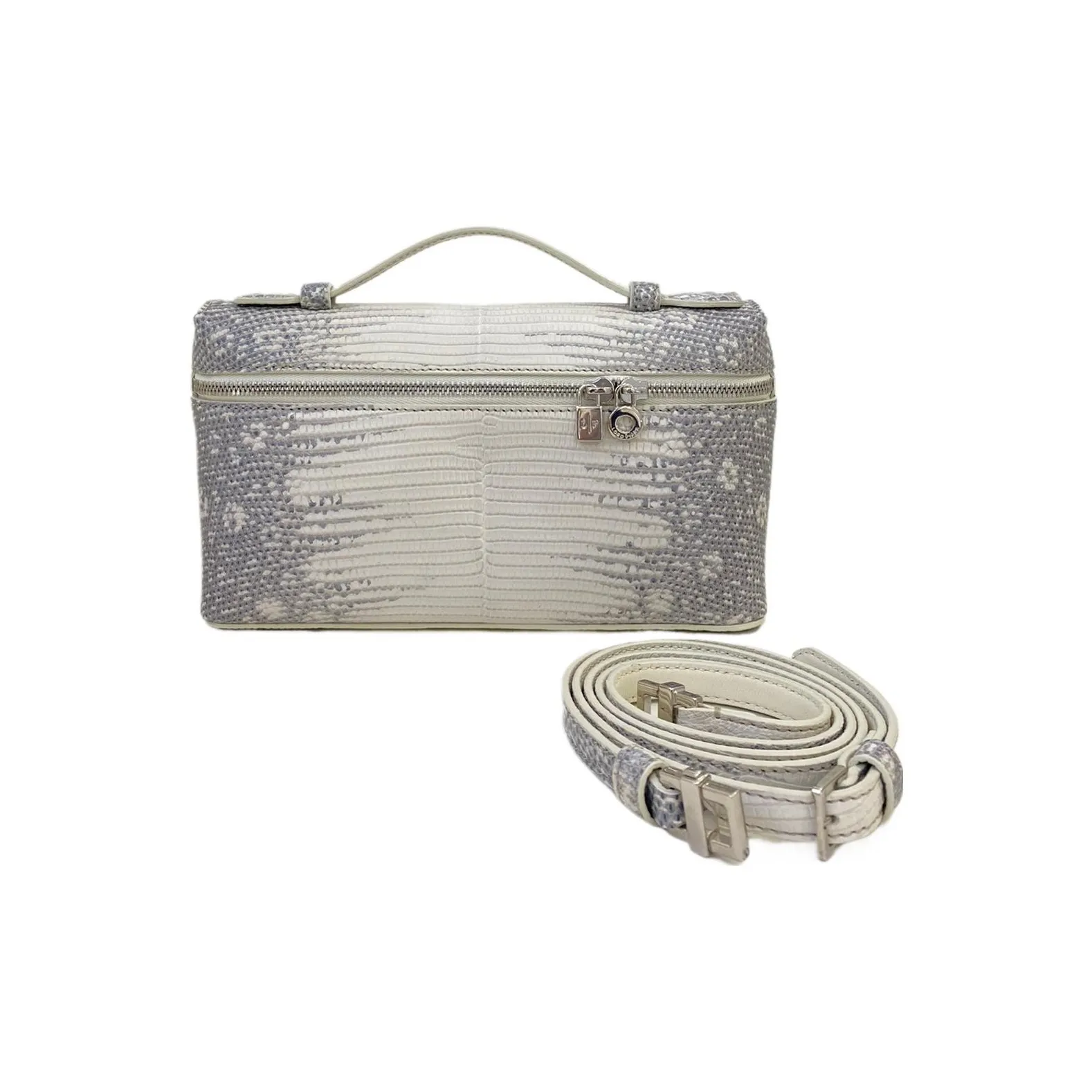 Loro Piana ExtraPocket Himalayan Lizard Skin Handbag, Shoulder Bag, Crossbody Bag Women's Original