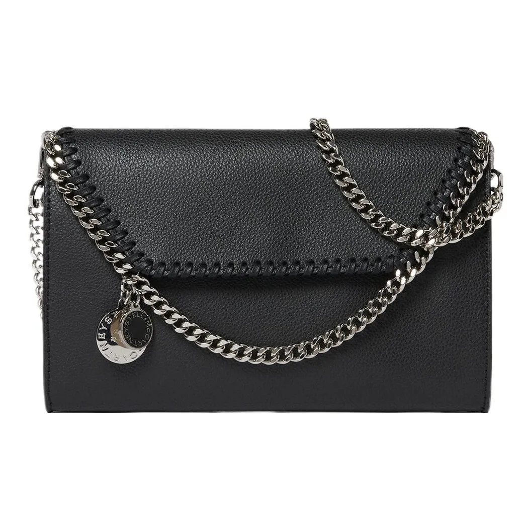 Stella McCartney Falabella Logo Charm Chain Linked Shoulder Bag