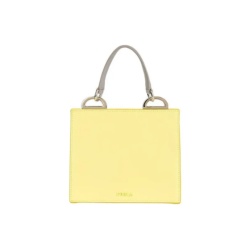 Furla ПУ (полиуретан) Сумка через плечо Сумка Мини Женская Желтая