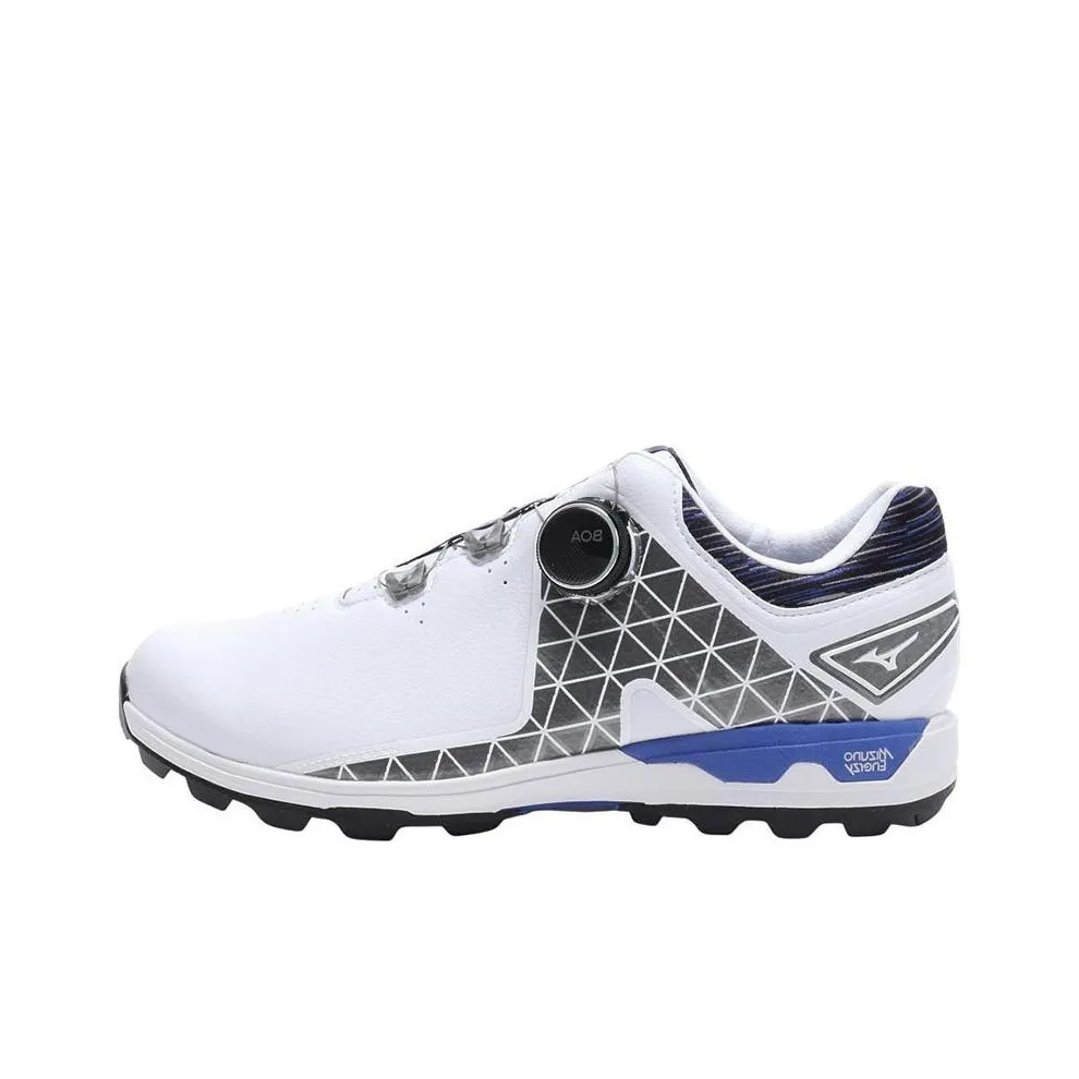 Mizuno Low Top Golf Shoes Men's White Blue