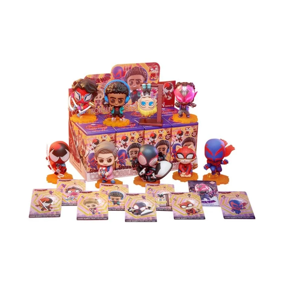 Hot Toys Spider-Man Across The Universe Spider-Man COSBI MINI DOLL Вторая версия Слепые коробки