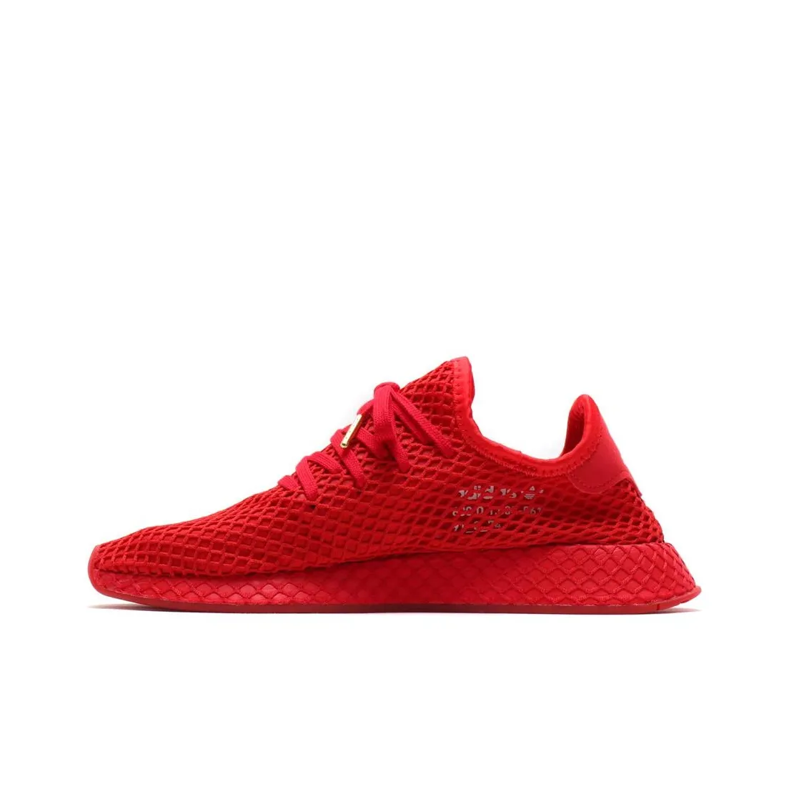 Adidas Originals Deerupt Амортизация Износостойкий Низкий Топ Casual Мужской Красный
