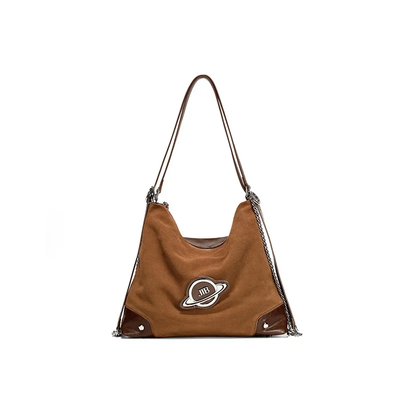 JELLYTOYBOY Коровья кожа Звезда Journey Пачка Сумка на плечо Женские Коричневый