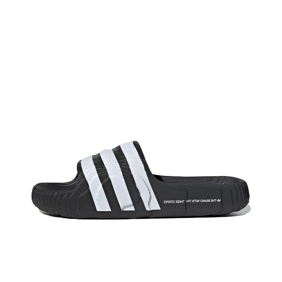 Adidas Originals Adilette 22 Core Black Cloud White