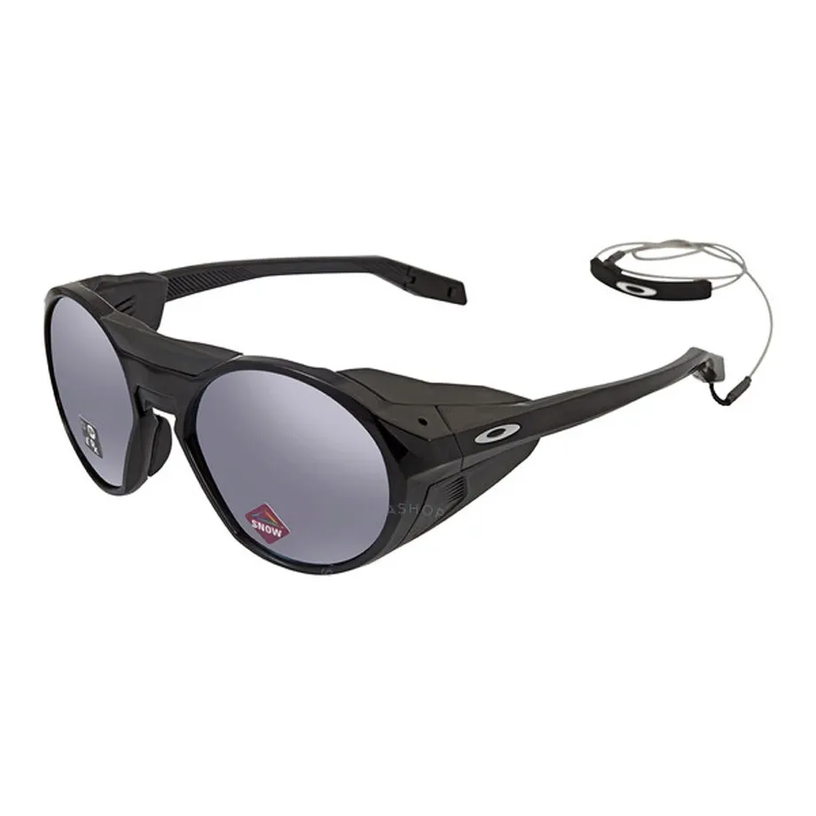 Oakley Plastic Round Sunglasses Men's Black