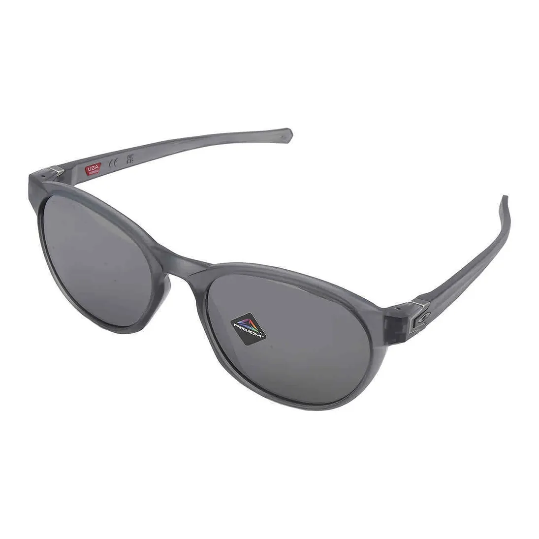 Oakley Plastic Round Sunglasses Men's Black