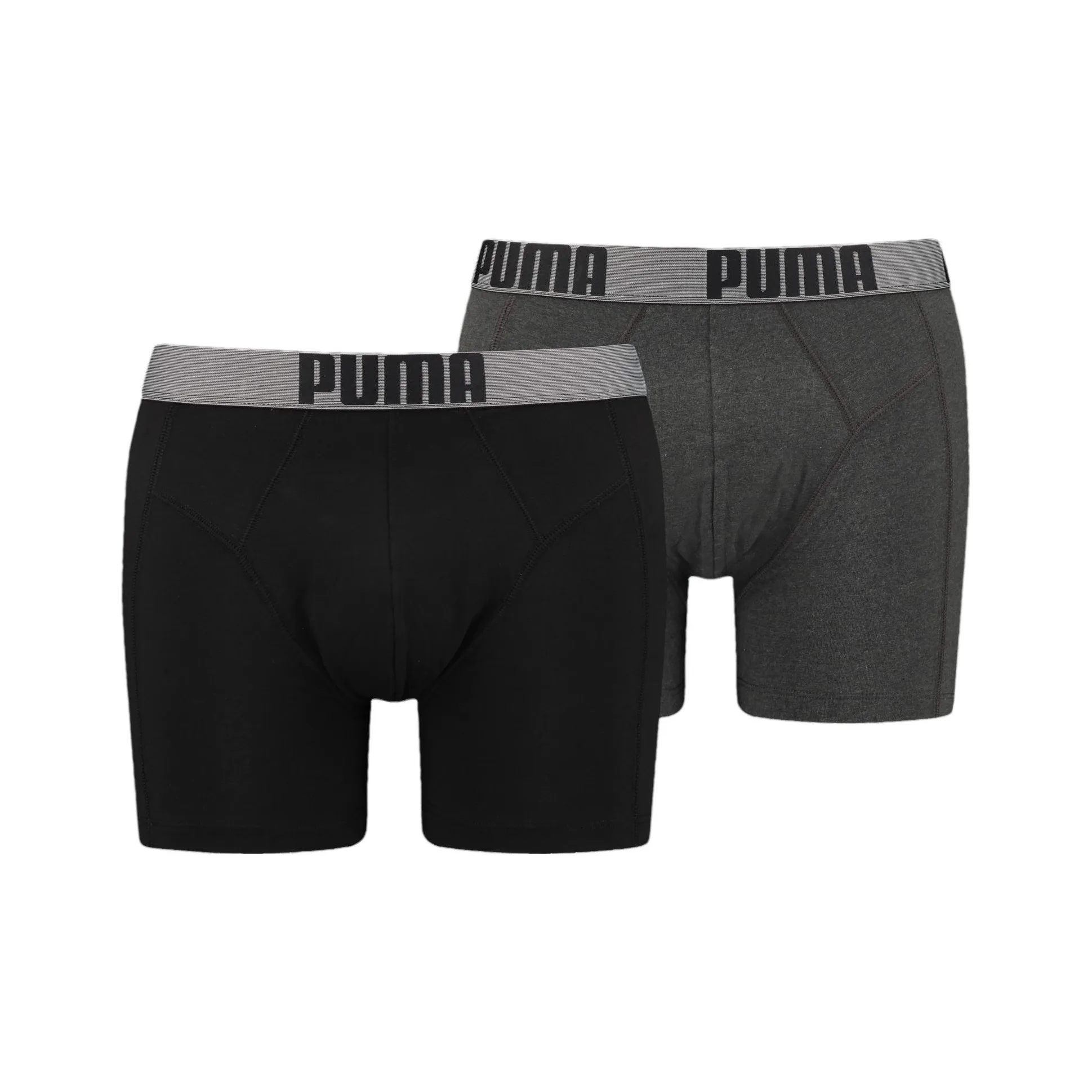 PUMA Men's Tailored Fit Pouch Boxers 2 Pack Underpants Men's 2 Pack