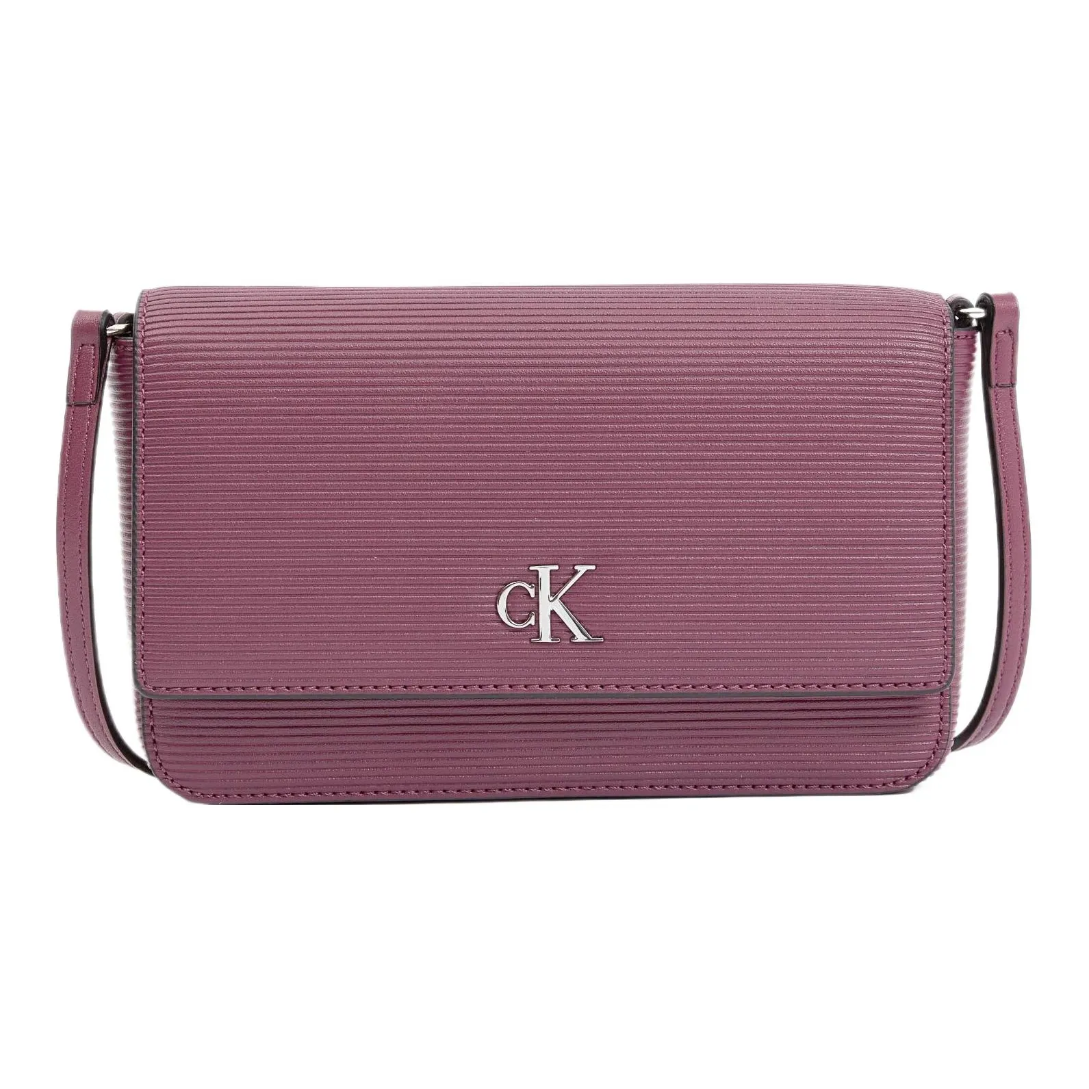 calvin RED KLEIN Polyurethane Shoulder Bag Crossbody Bag Wallet Women's Fuchsia
