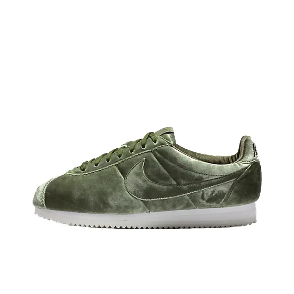 Nike Cortez PRM Velvet Medium Olive Women's