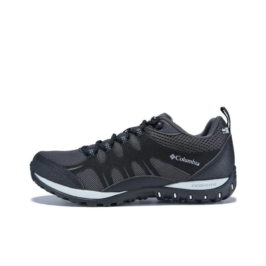 Columbia Cushioned Slip Resistant Low Top Outdoor Shoes Women's Black