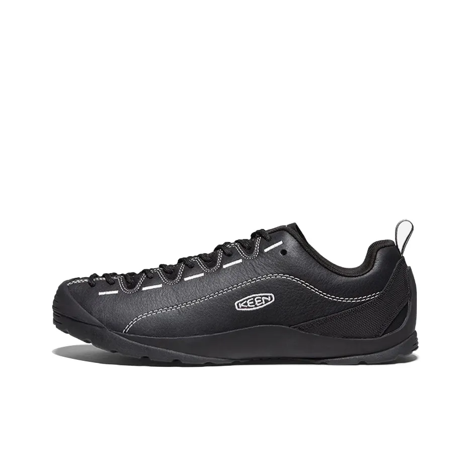 KEEN Jasper Cushioning, Wear Resistant Low Top Outdoor Shoes Men's Black