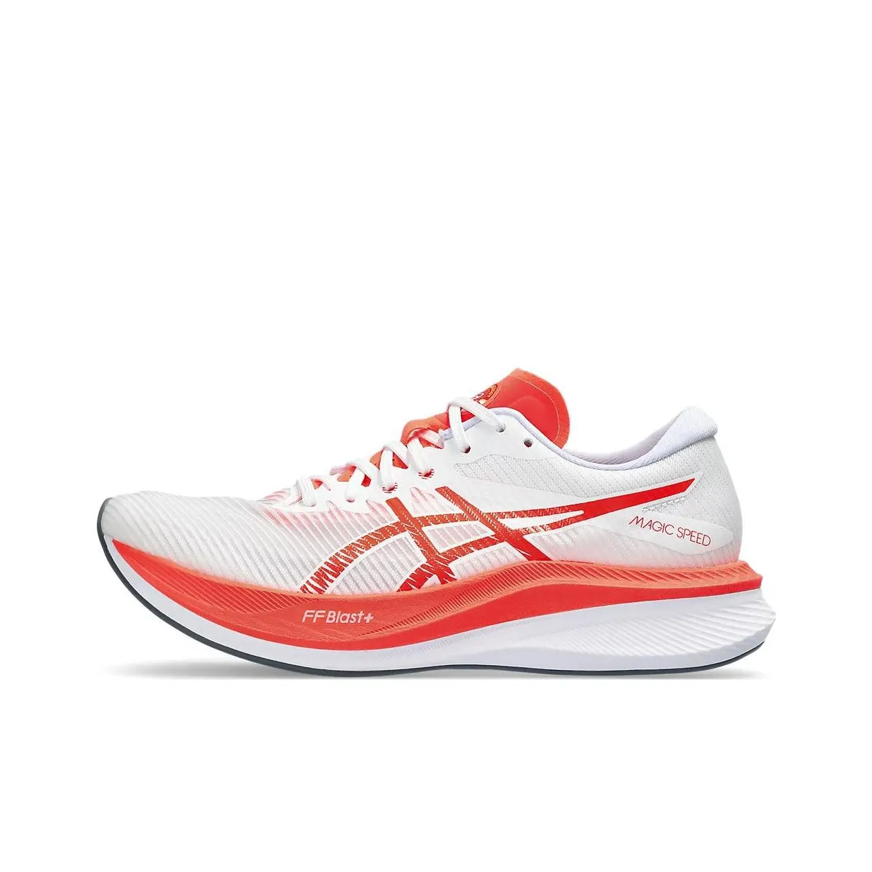 Asics Magic Speed 3 White Sunrise Red Women's