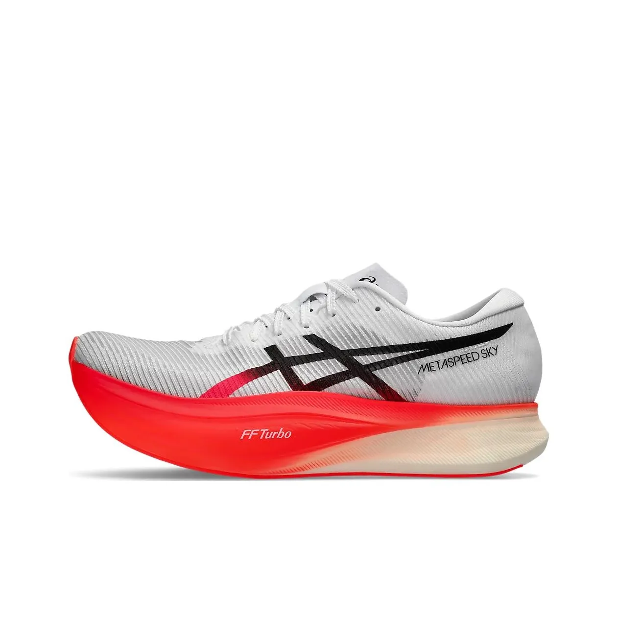 Asics Metaspeed Sky+ White Sunrise Red