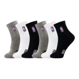 6팩 (2 화이트 + 2 블랙 + 2 그레이)