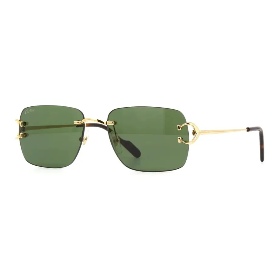 Cartier Rectangle Frame Sunglasses