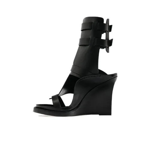 Ann Demeulemeester One Ремень Сандалии Черные Женские