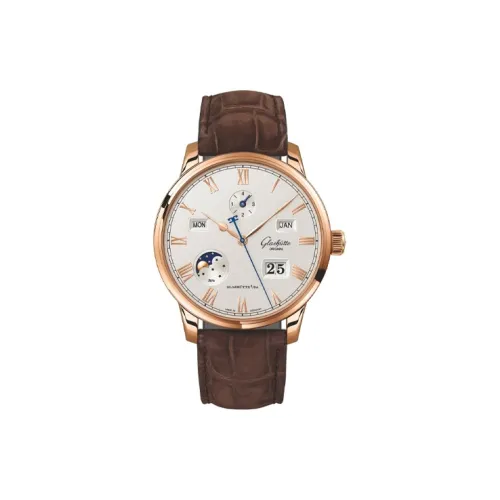 Glashütte Original Автоматический Механический Movement Мужские Часы 42 мм Белый