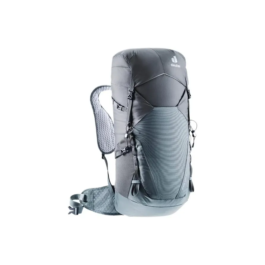 DEUTER 30L Рюкзак Двойная Сумка на Плечо Outdoor Сумка из Нейлона Графитовый Серый Унисекс