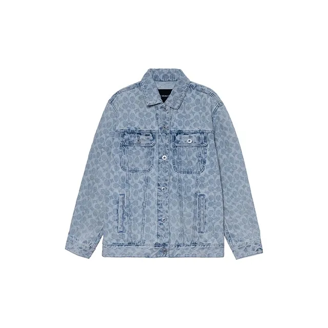 COACH Jackets Unisex Blue