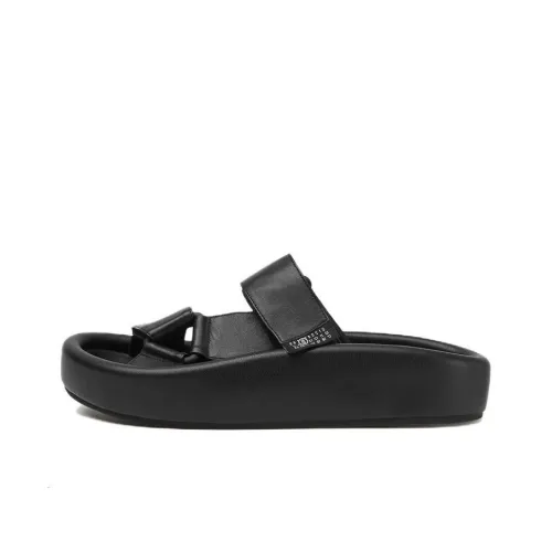 MM6 Maison Margiela Слипоны Черные Женские