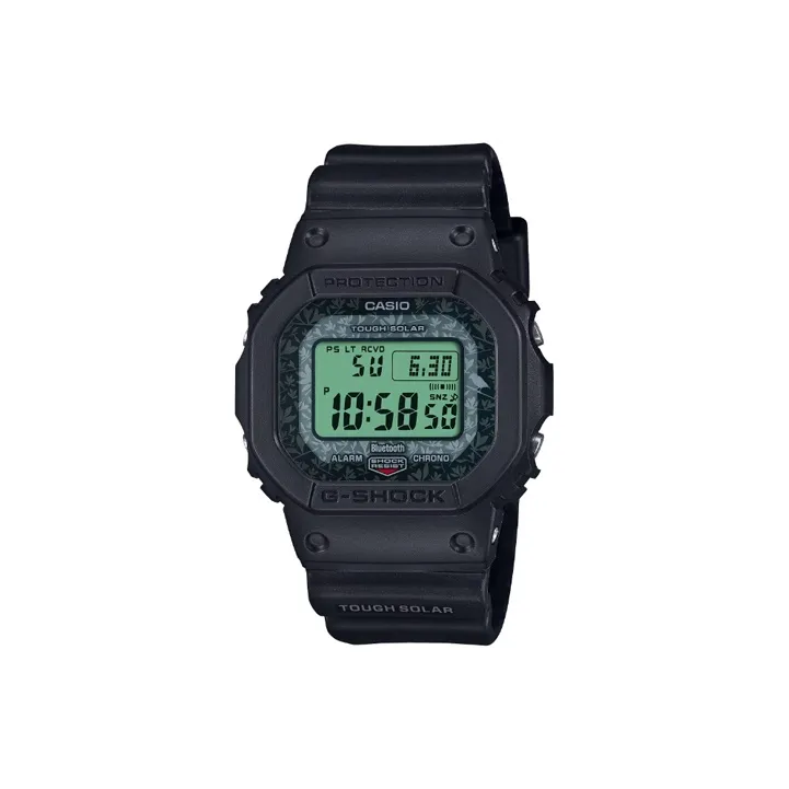 CASIO Кварцевый механизм Унисекс Коллекция DIGITAL B5600 Блок Циферблат 48,9мм*42,8мм*13,4мм Зеленый
