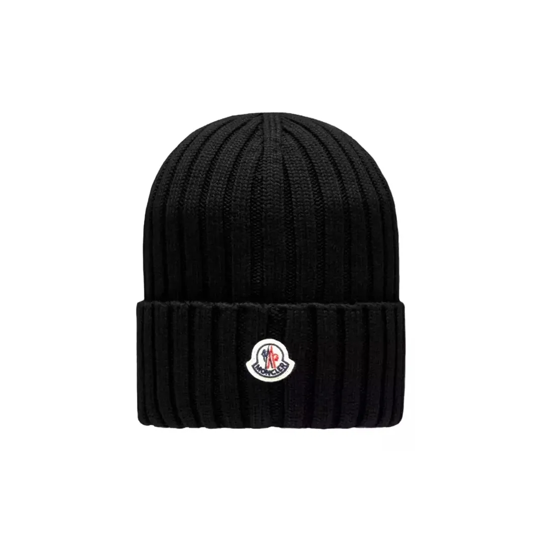 Moncler Ribbed Knit Beanie