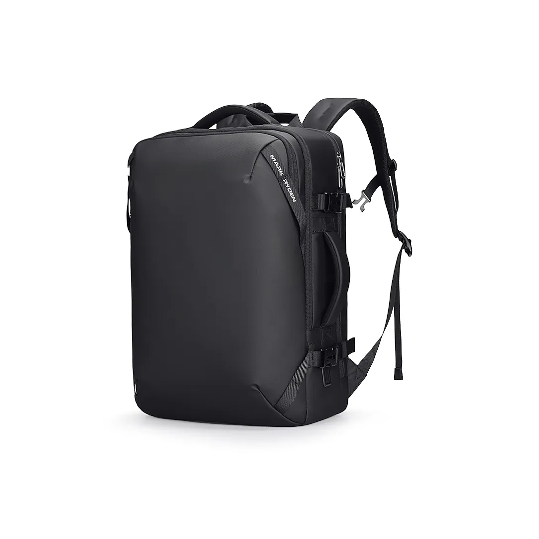 MARK RYDEN Oxford Large Capacity Backpacks Men's Elegant Black/Graphite Gray