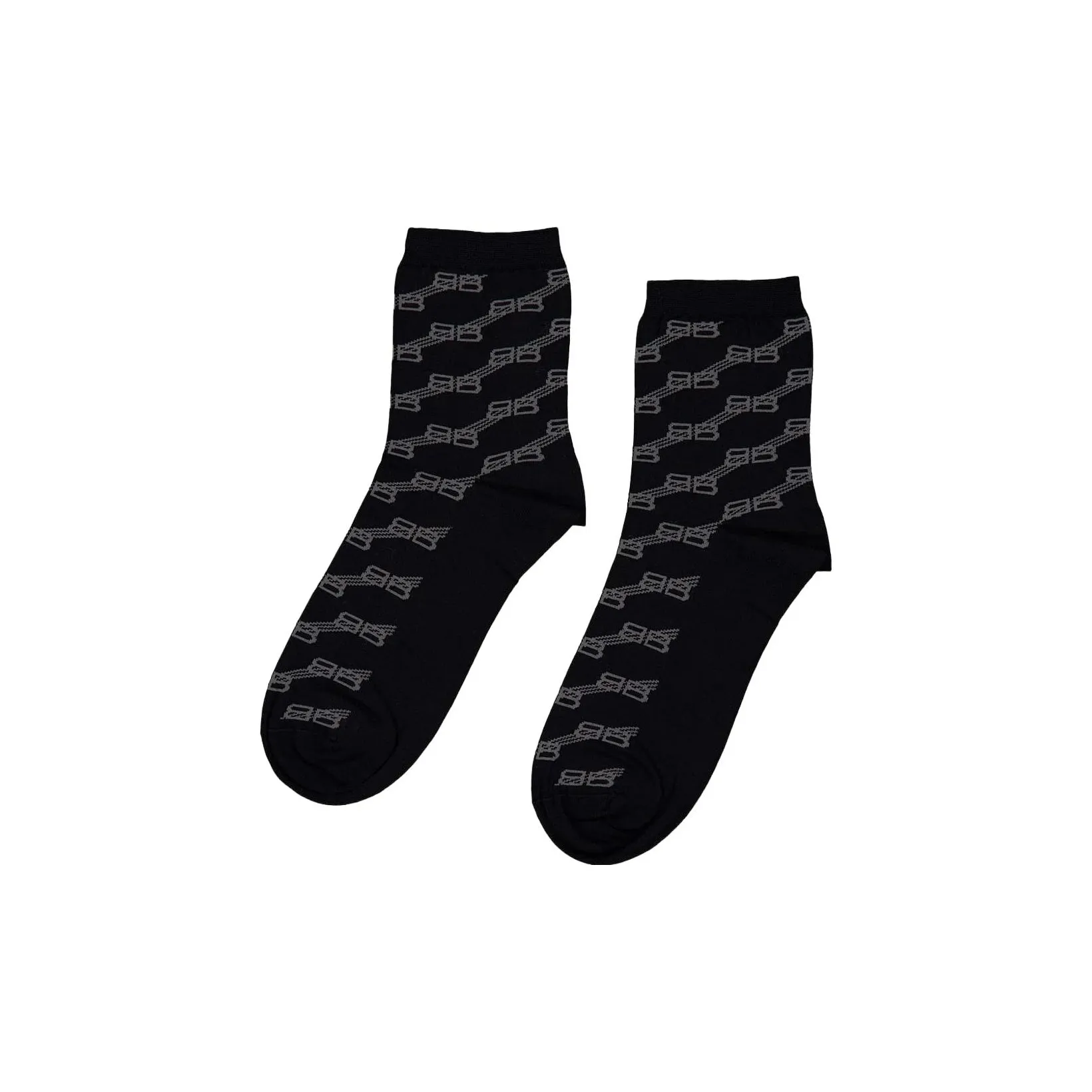 Balenciaga Носки Crew Женские 1 упаковка Черный
