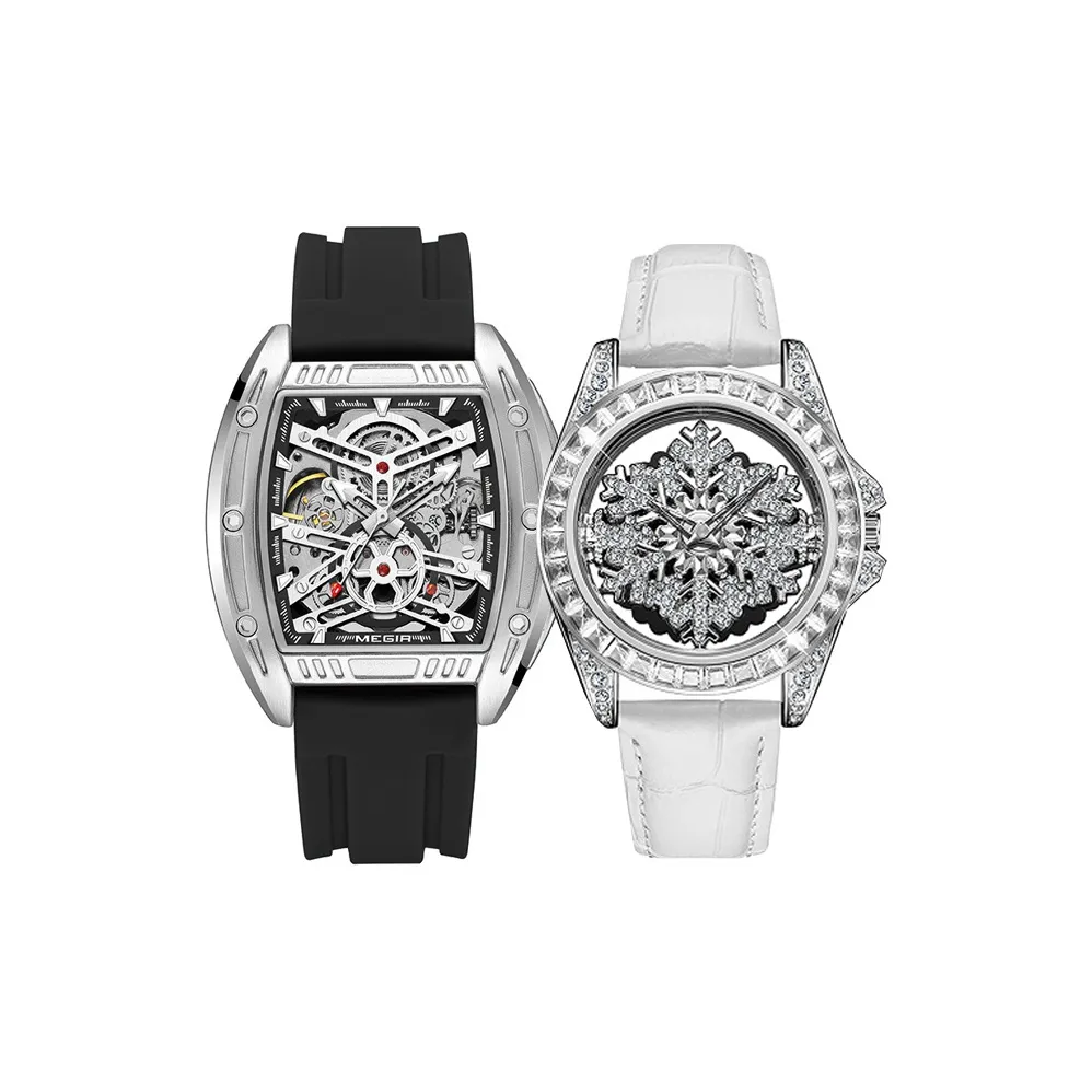MEGIR Механические часы унисекс 44 мм*49 мм*15 мм с открытым механизмом