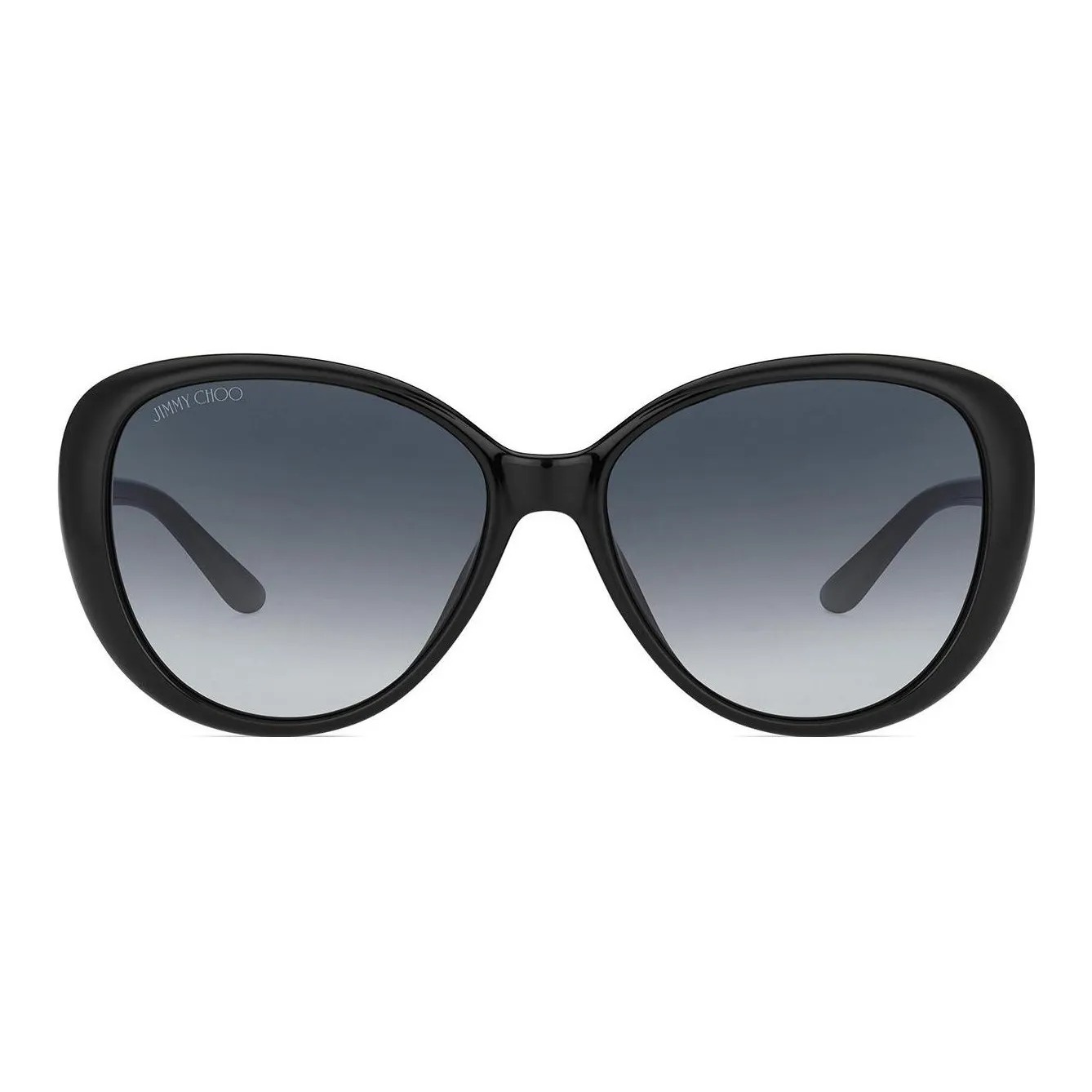 Jimmy Choo Plastic Butterfly Sunglasses Women's Black