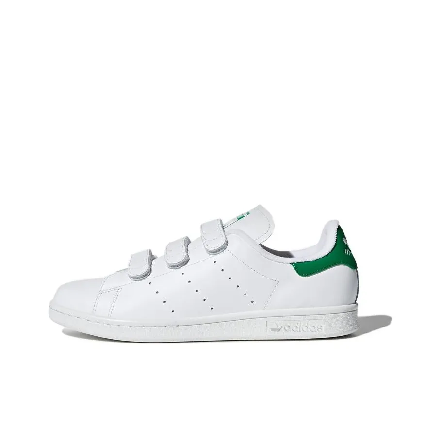 Adidas Originals StanSmith CF Легкий Покрытие Низкие Скейтборд Кроссовки Унисекс Зеленый Каблук TAB
