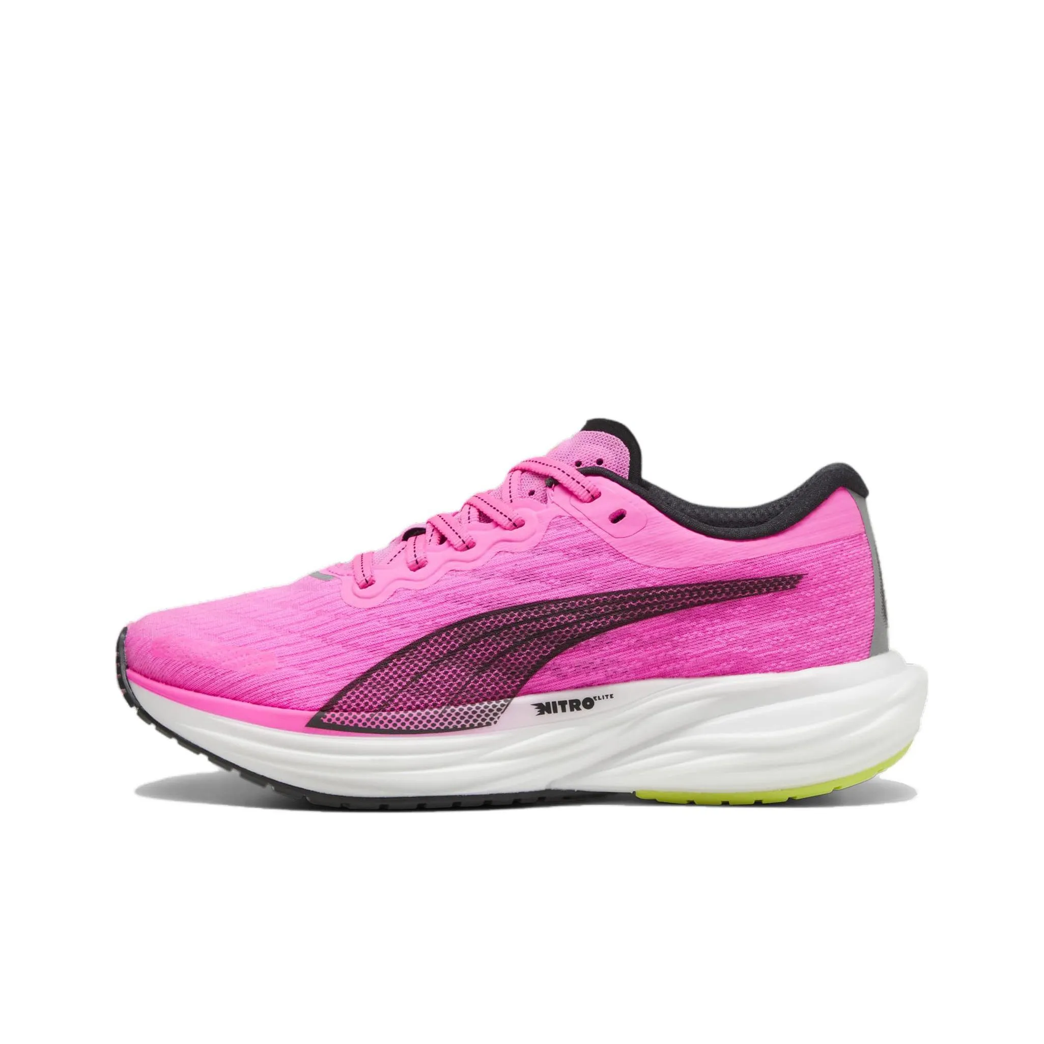 PUMA Deviate NITRO 2 Устойчивые к истиранию низкие беговые кроссовки для женщин розовые