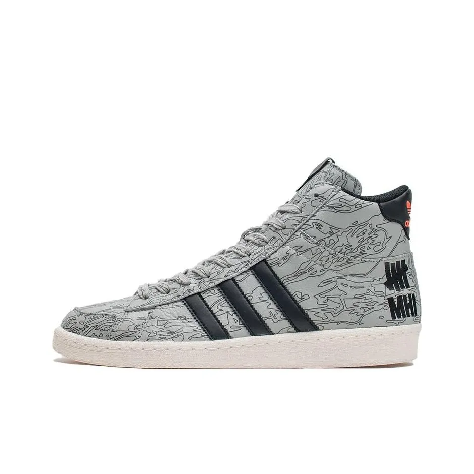 Adidas Originals JABBAR Противоскользящие амортизаторы Slip Resistant Shock Absorbers MID Топ Скейтборд Кроссовки Мужские Серые