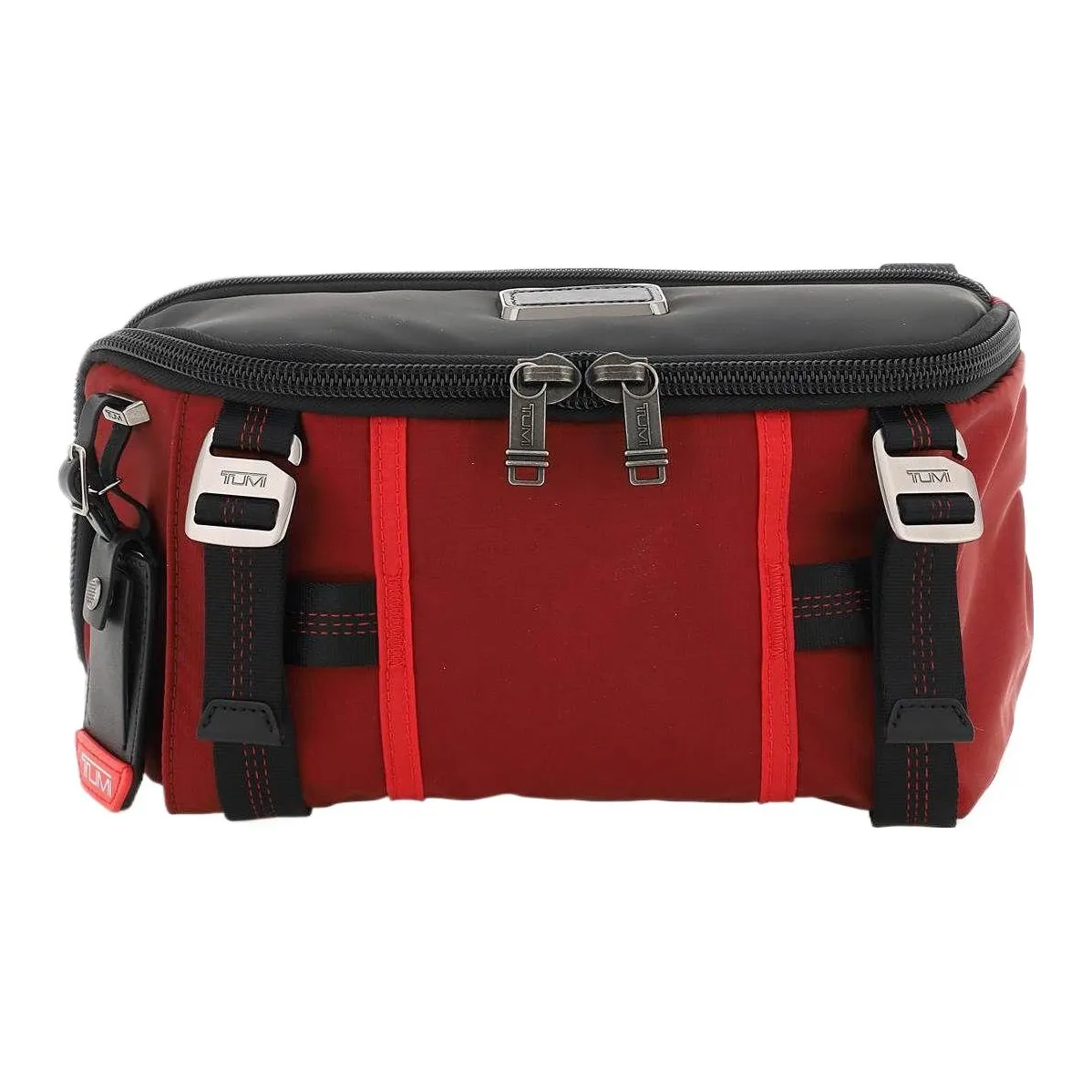TUMI Полиамид Сумка через плечо Мужская Черная Красная