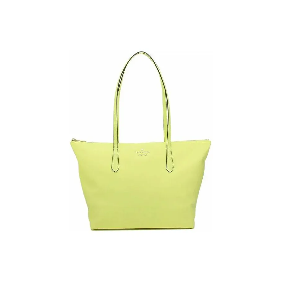Kate Spade Nylon Tote Bag Shopping Bag Handbag Women's Yellow