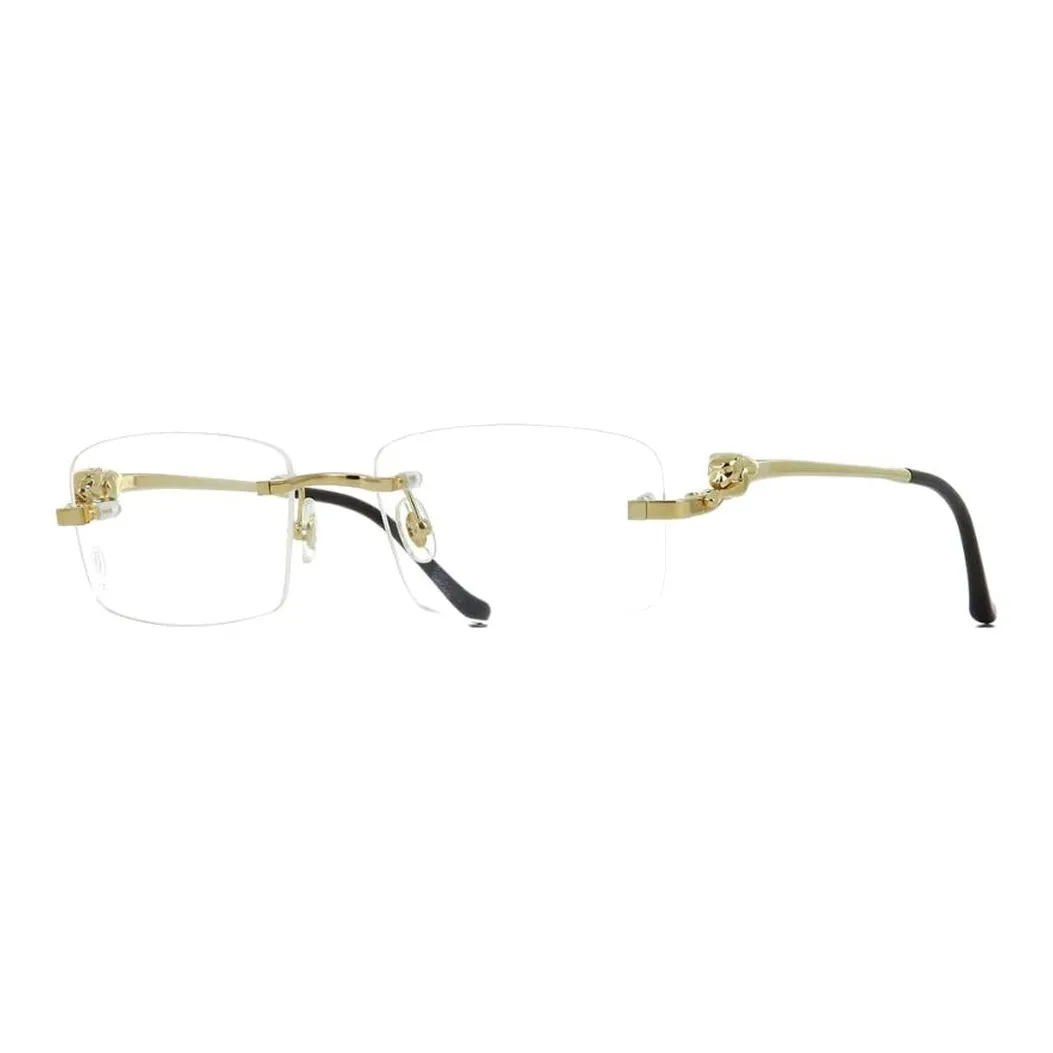 Cartier Rectangular Frameless Glasses
