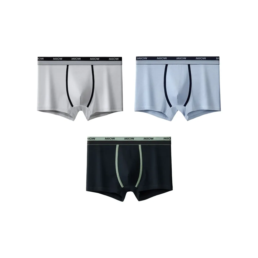 MIIOW Square cut Underwear Men's 3 Pack